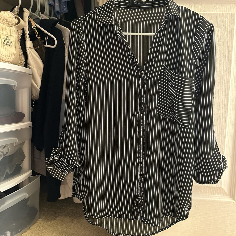 Forever 21 long sleeve work top